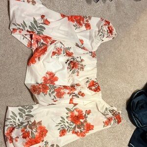 Floral Off-Shoulder Top